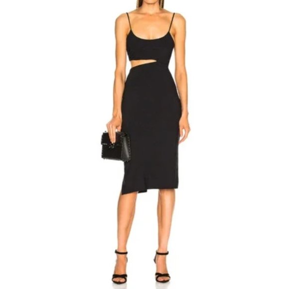 NWT‎ Flagpole NYC Bondi Dress Black Cut Out Slip Dress sz s - Picture 1 of 10